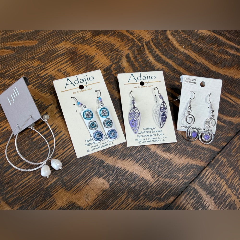 Multiple pair of new earrings